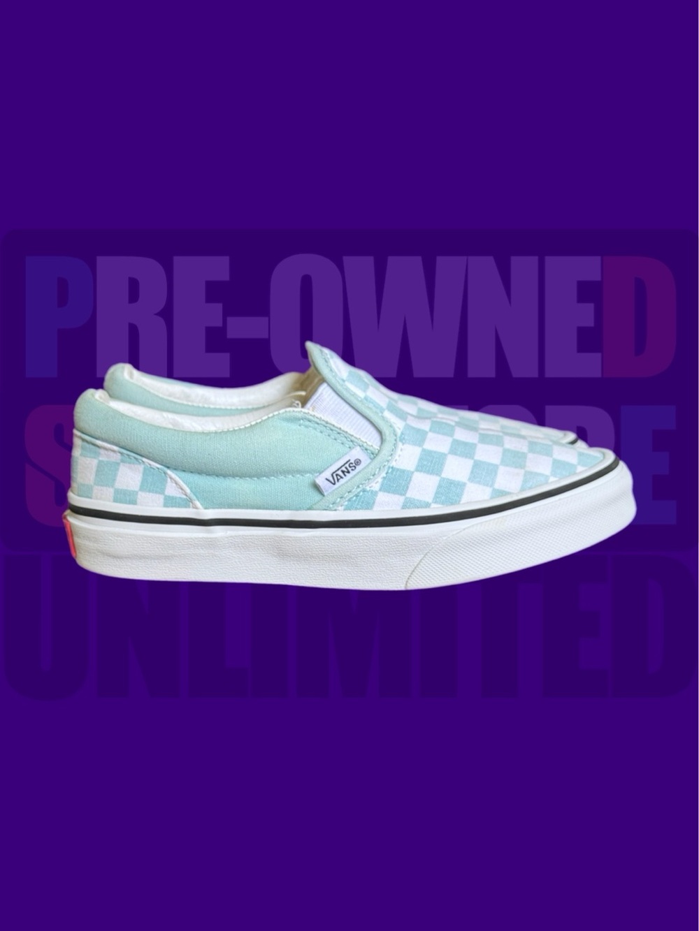 Kids Vans Classic Slip-On Checkered